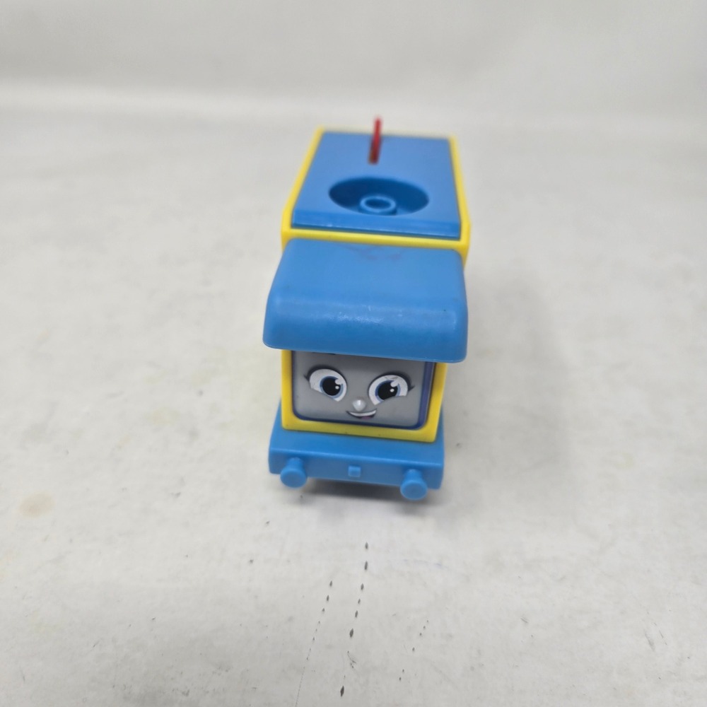 Thomas & Friends All Engines Go Carly the Crane Yellow Blue Train Car 2021